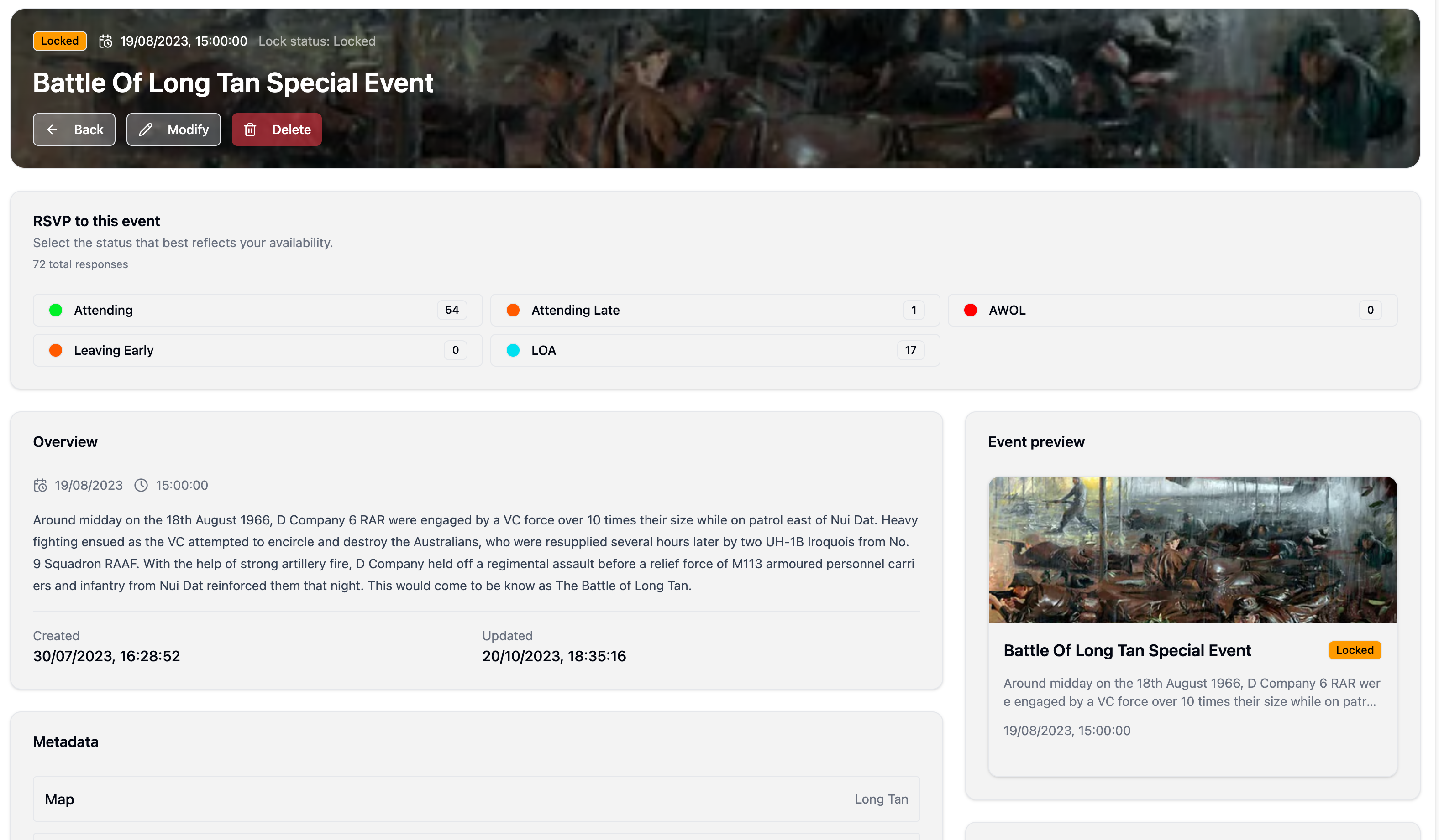 Applications and operations